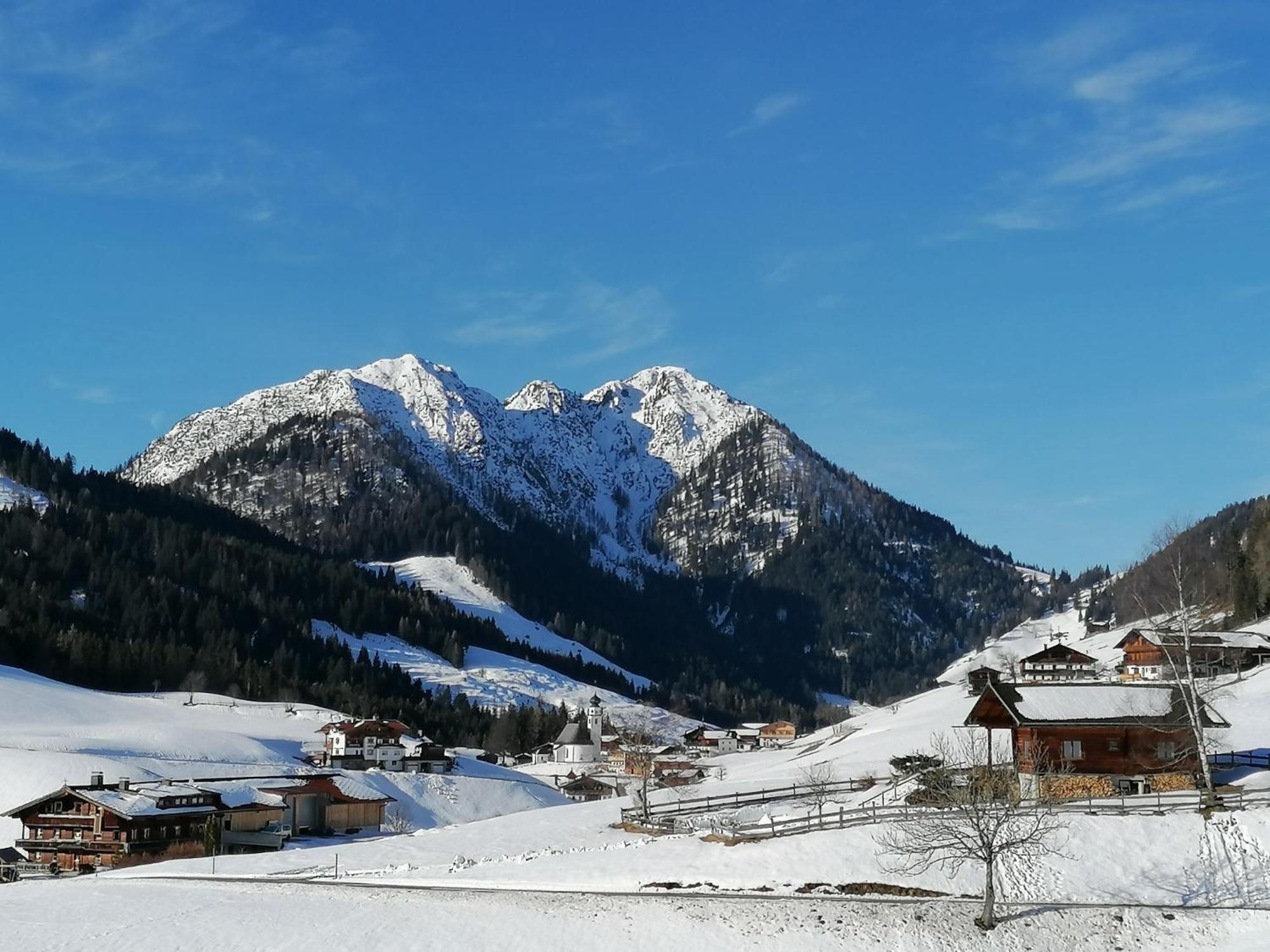 Ferienwohnung Naehe Kaiser Skigebiet Itd100 By Fewo-Plan Itter Buitenkant foto